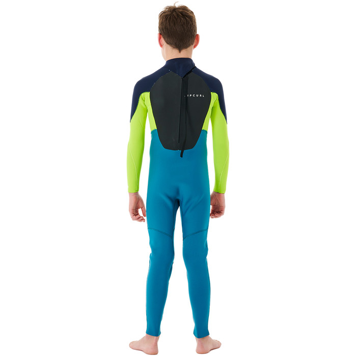 2023 Rip Curl Junior Omega 3/2mm Back Zip Wetsuit 114BFS - Navy